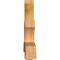 Ekena Millwork Davenport Rough Sawn Timber Gable Bracket, Western Red Cedar, 96"W x 36"H x 6"D x 6"F, 9/12 Pitch GBW096X36X0606DAV00RWR - alternate 2